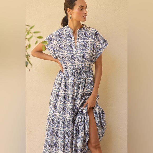 Anthropologie Ro's Garden Mumi Midi Dress - Picture 3 of 7